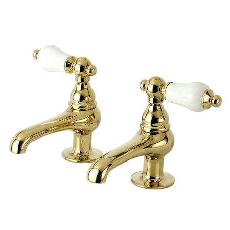 Kingston Brass Basin Faucet (1)CCPL2CSC (1)CCPL2CSH, Polished Brass CC5L2
